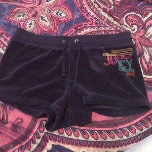 Juicy Couture sweat shorts velour (SM)